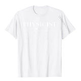 Physicist Definition Wizard Scientist Physics T-Shirt Funny Cotton T Shirts For Men Design Tops & Tees Plain Cool