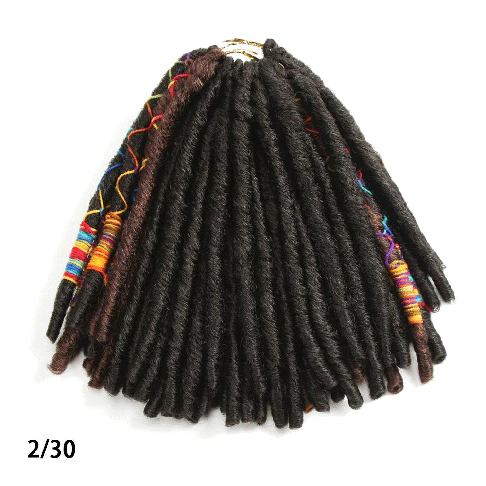 Jumbo Faux Locs Synthetic Crochet Braids Hair Extension Afro Hairstyles Soft Dreadlock For Women Crochet Braiding Hair