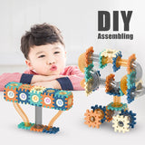 Marble Run Race Track Building Blocks Toys For Kids Labyrint Rolling Ball Funnel Slide Bricks Education Construct Toys Maze STEM