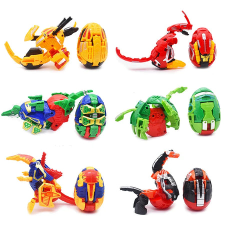 헬로카봇 Hello Carbot Koong Cartoon Anime TIRAKOONG Pterodactyl Deformation Drop Transform Egg Figure Automatic Tyrannosaurus Toys