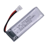 5PCS 3.7V 500mAh li-po Battery for H37 V966 V977 T37 X20 U815A U818 RC Quacopter Spare Parts Accessories 721855 XH2.54