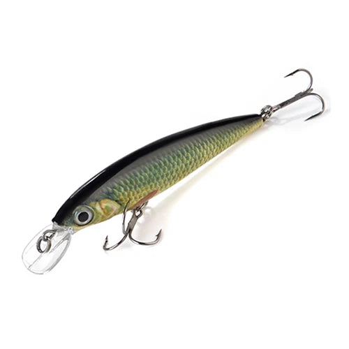 FTK Fishing Lure 1 pc  Bass Lure 100mm/12g Floating Hook Accessories Sinking Wobblers Hard Lure 3D Eye Fishlike Slow Floater HF