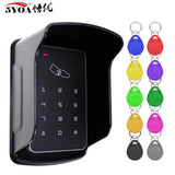 Standalone Access Controller RFID Access Control Keypad Waterproof Rainproof Cover digital panel Card Reader Door Lock System