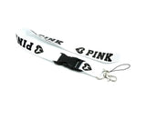 Wholesale Lot 10pcs Cellphone lanyard Straps Clothing Keys Chain ID cards Holder Detachable Buckle VS Love PINK Lanyards