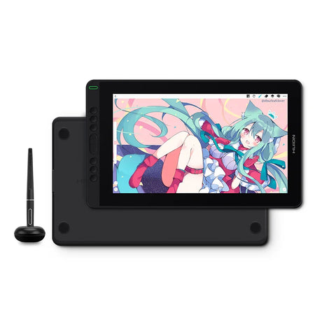 HUION Kamvas 13 Graphic Tablet Monitor 120%sRGB Battery-Free Pen Display Drawing Monitor 8192 Levels Pen with Express Keys Gamut