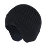 Winter Ears Protected Hats for Men Thicker Beanies Knitted Cap Autumn Cycling Beanie Women Fleece-lined Warmer Bonnet Solid Cap