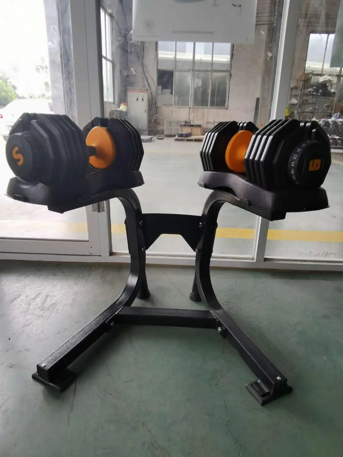 Adjustable Dumbbell Set for Household, Fast, Automatic, High Quality, Fitness Equipment, New, Popular, 5.3 lb, 25kg