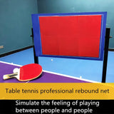 Table Tennis Practice Rebound Board Ping Pong Springback Machine For Single Self-study Trainer Professional Exercise