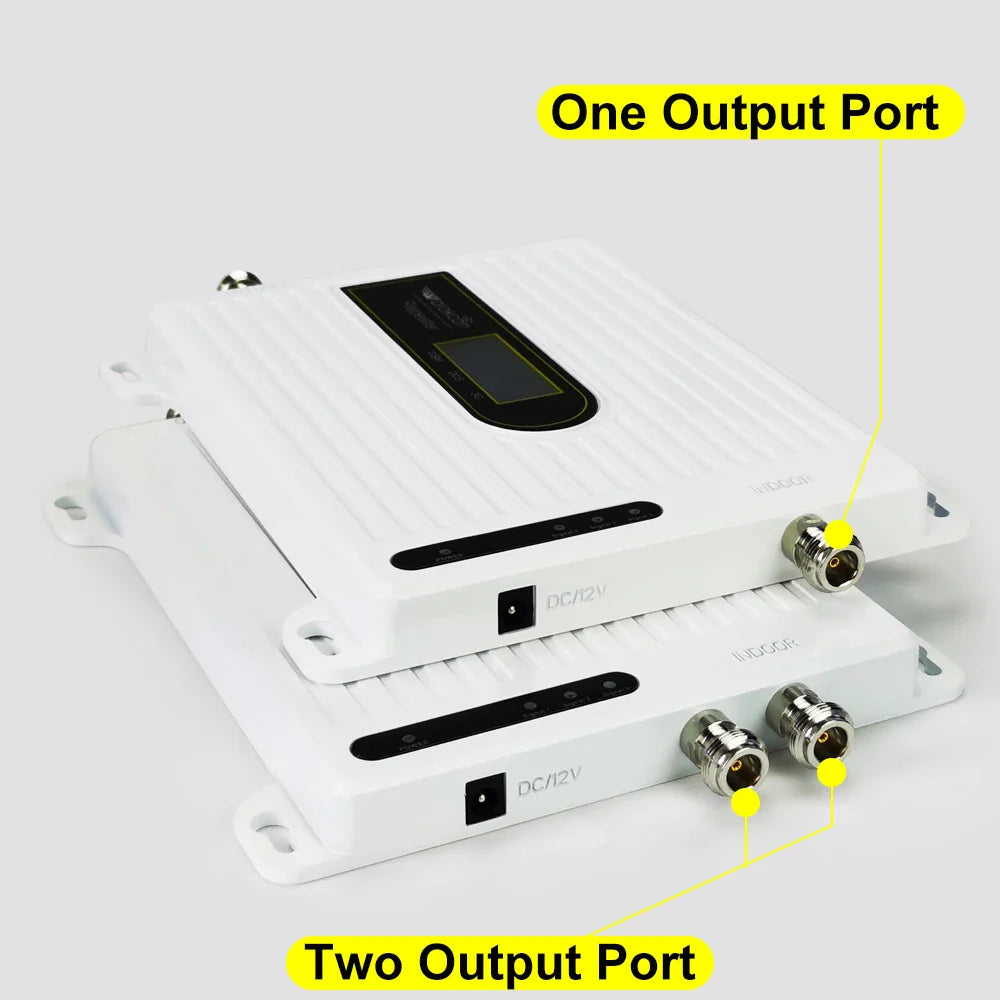 Mobily Zain Cellular Amplifier Repeater 2g 3g 4g Communication Amplifier Antenna 900 1800 2100 With One / Two Antennas