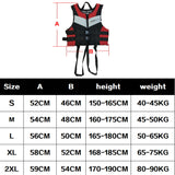 Adults Life Jacket Neoprene Safety Life Vest Water Sports Fishing Water Ski Vest Kayaking Boating Swimming Drifting Safety Vest