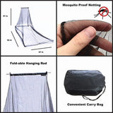 Portable Mosquito Net Outdoor Travel Tent Mosquito Net Camping Hiking Tent Pyramid Bed Tent