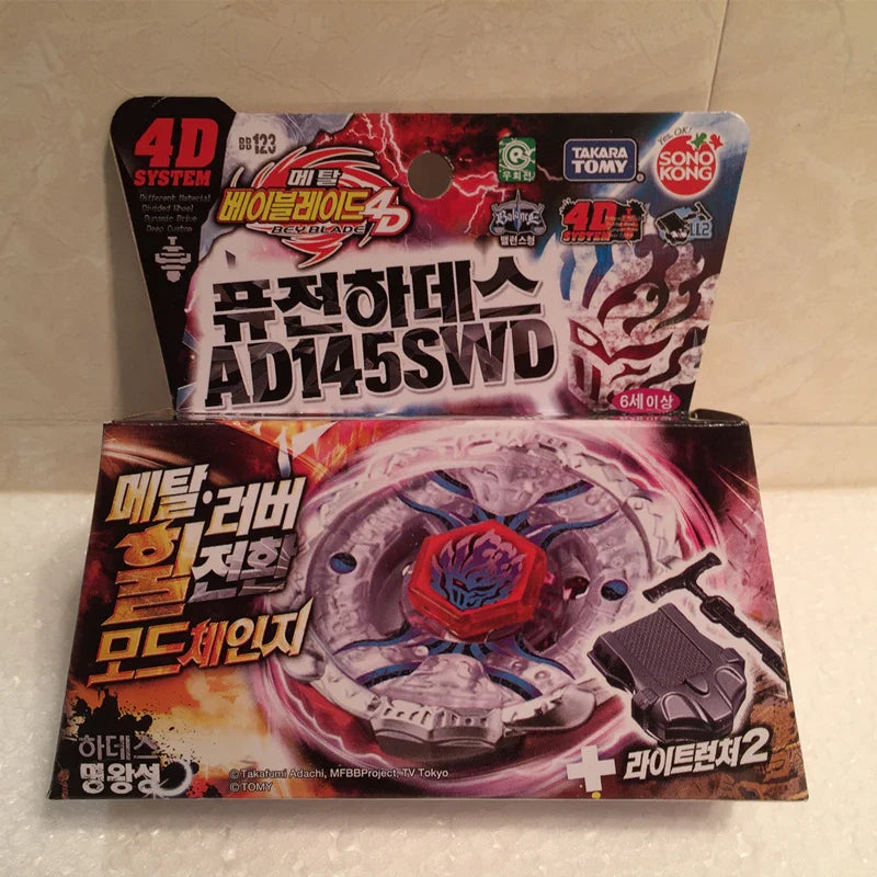 Takara Tomy Japanese Beyblade BB105 Big Bang Pegasis F:D 4D System spinning top toys