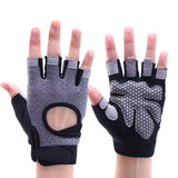 Coolfit Breathable Fitness Gloves Weight Lifting For Heavy Exercise Sport Gym Gloves Women Body Building Non-Slip Half Finger