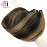 Straight Blonde Human Hair Weave Brazilian Remy Human Hair Weft Extensions 18-28" Highlight Ombre Human Hair Weft #613