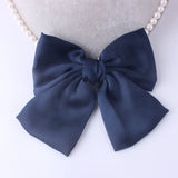 Fashion Ribbon Hairgrips Big Large Bow Hairpin For Women Girls Satin Trendy Ladies Hair Clip New Cute Barrette Hair Accessories