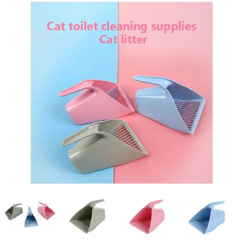 1 Pcs Cat Litter Shovel Pet Cleaning Tool Plastic Scoop Cat Sand Toilet Cleaning Hot Sale  Litter Housebreaking