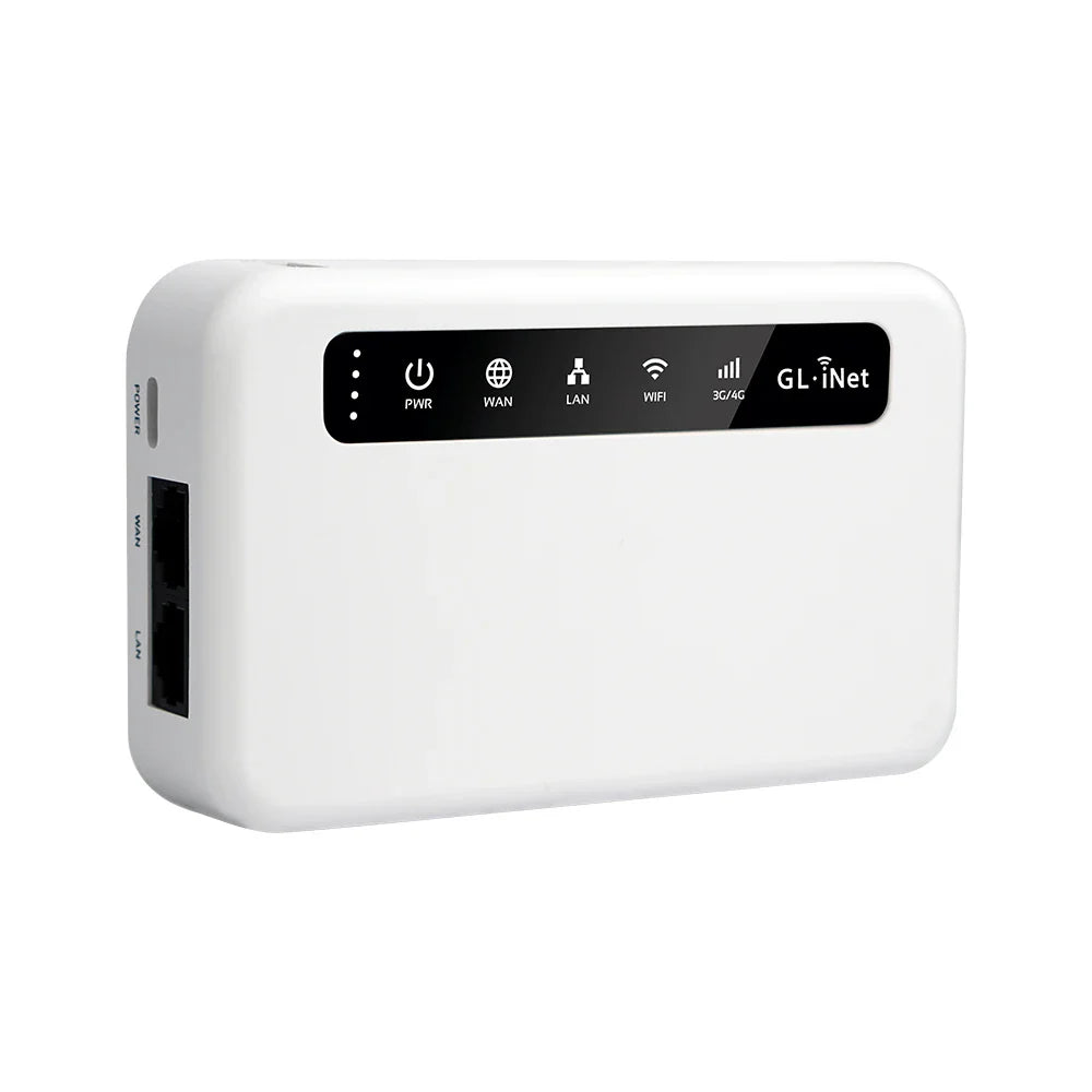 GL.iNet Puli GL-XE300 4G LTE Mobile Smart VPN Router Portable WiFi Wireless Travel Hotspot, OpenWrt, 5000mAhBattery, OpenVPN