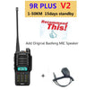 2024 10W Baofeng UV 9R plus 40 km walkie talkie for hunting 50 km hf transceiver vhf uhf ham radio long range CB radio station