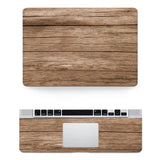 Wood Texture Vinyl Sticker Decal Skin Cover Case For Laptop Apple Macbook Pro Air 16" A2485 A2337 11" 13" 15 " / Unibody Laptop