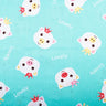 Blue Cartoon Printed Fabric Cotton Twill Cloth for DIY Baby Children Quilt Handicraft Apparel Sewing Textile Material By Meter