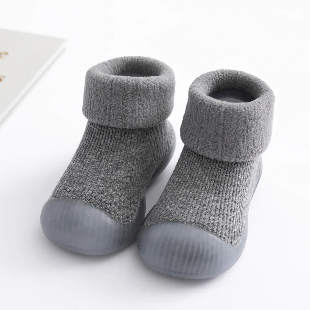 baby sock shoes for winter thick cotton animal styles cute baby floor shoes anti-slip first walkers 0-3 years Christmas gifts