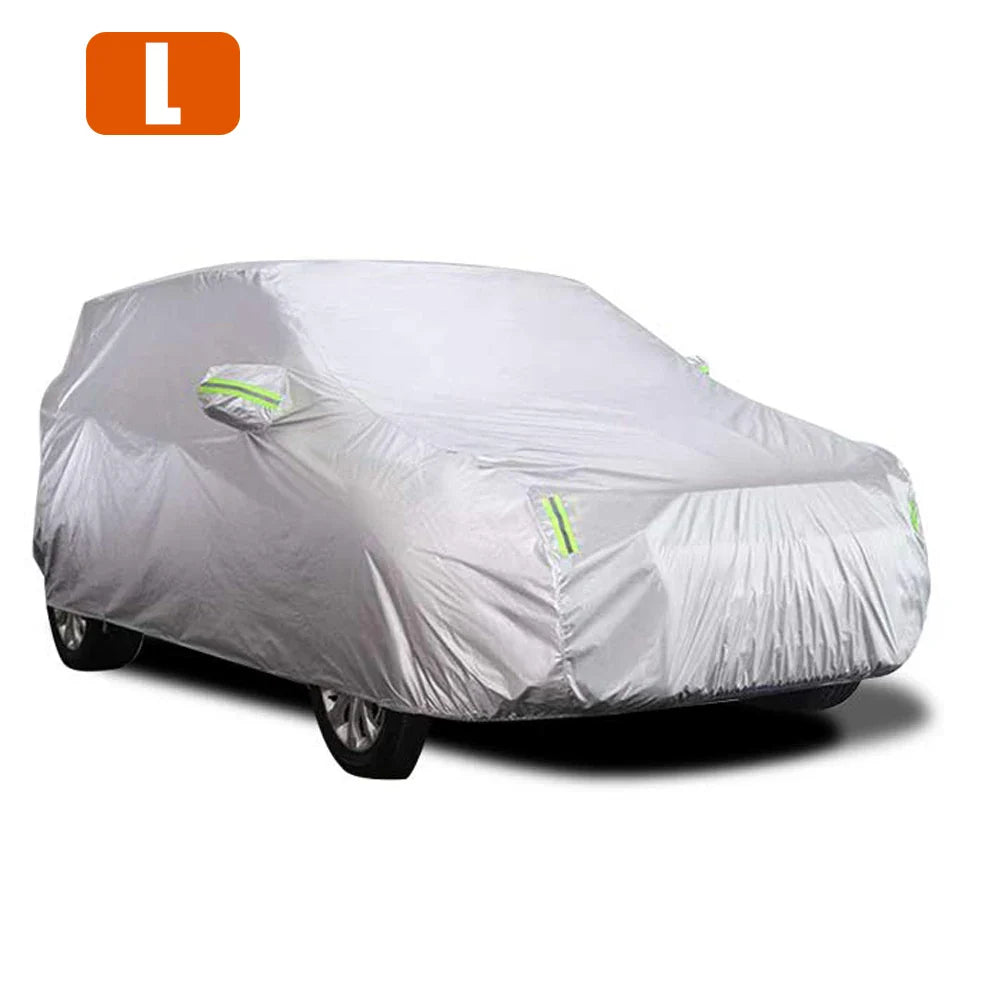 Universal Car Covers Size S/M/L/XL/XXL Indoor Outdoor Full Auot Cover Sun UV Snow Dust Resistant Protection Cover New