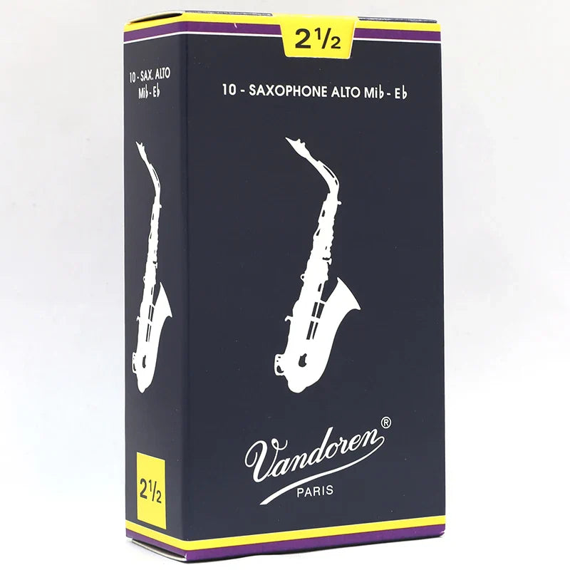 FRANCE  Vandoren Classical Blue box Eb alto saxophone reeds