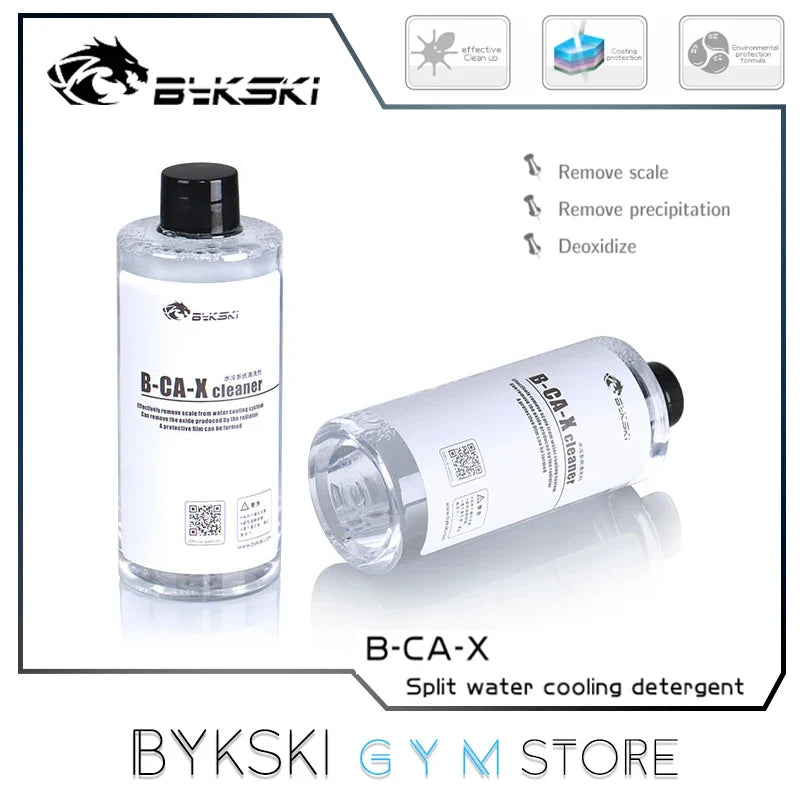 Bykski Computer Cleaning Detergent For PC Radiator / CPU / GPU / RAM Blocks Cleaner De-Precipitation De-Oxidation 250ML B-CA-X