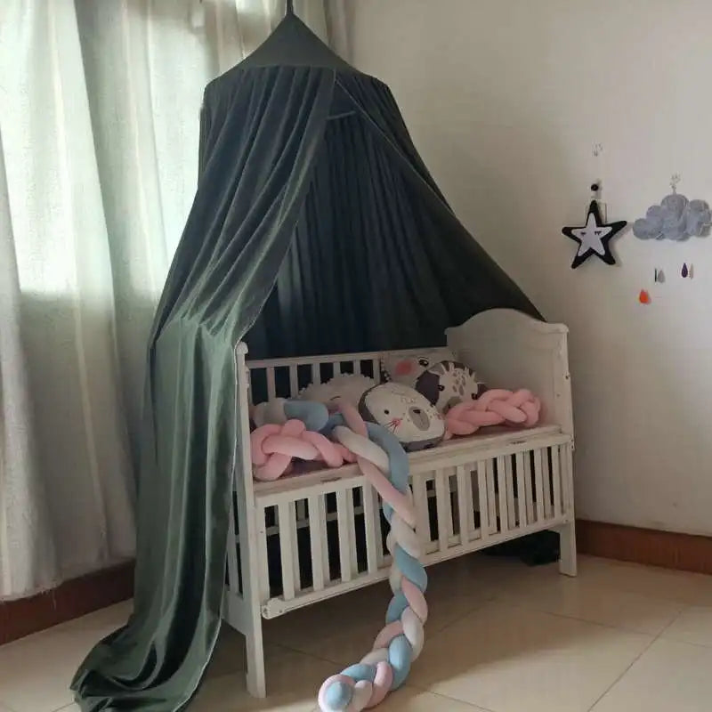 Baby Canopy Mosquito Children Room Decoration Crib Netting Baby Tent Hung Dome Baby Mosquito Net Photography Props