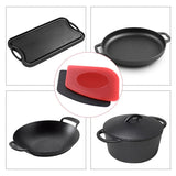 2pcs Set Durable Grill Pan Scrapers Cookware Cleaning Oil Dirt Scraper Barbecue Bbq Accessories Cleaner Kitchen Tools Cocina