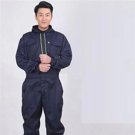 Work Overalls Men's Work Clothing Dust-proof Wear Resistant Clothing Jumpsuit Factory Workshop Uniforms Labor Clothing Coveralls