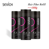 Sevich 10pcs/lot Keratin Hair Fibers Spray Colorful Powder Hair Loss Building Hairline Optimizer Dense Hair Growth Black Brown