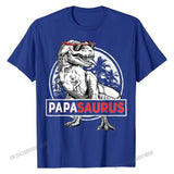 Papasaurus T shirt T rex Papa Saurus Dinosaur Men Dad Daddy Classic Cotton Boy Tops & Tees Crazy Faddish T Shirts