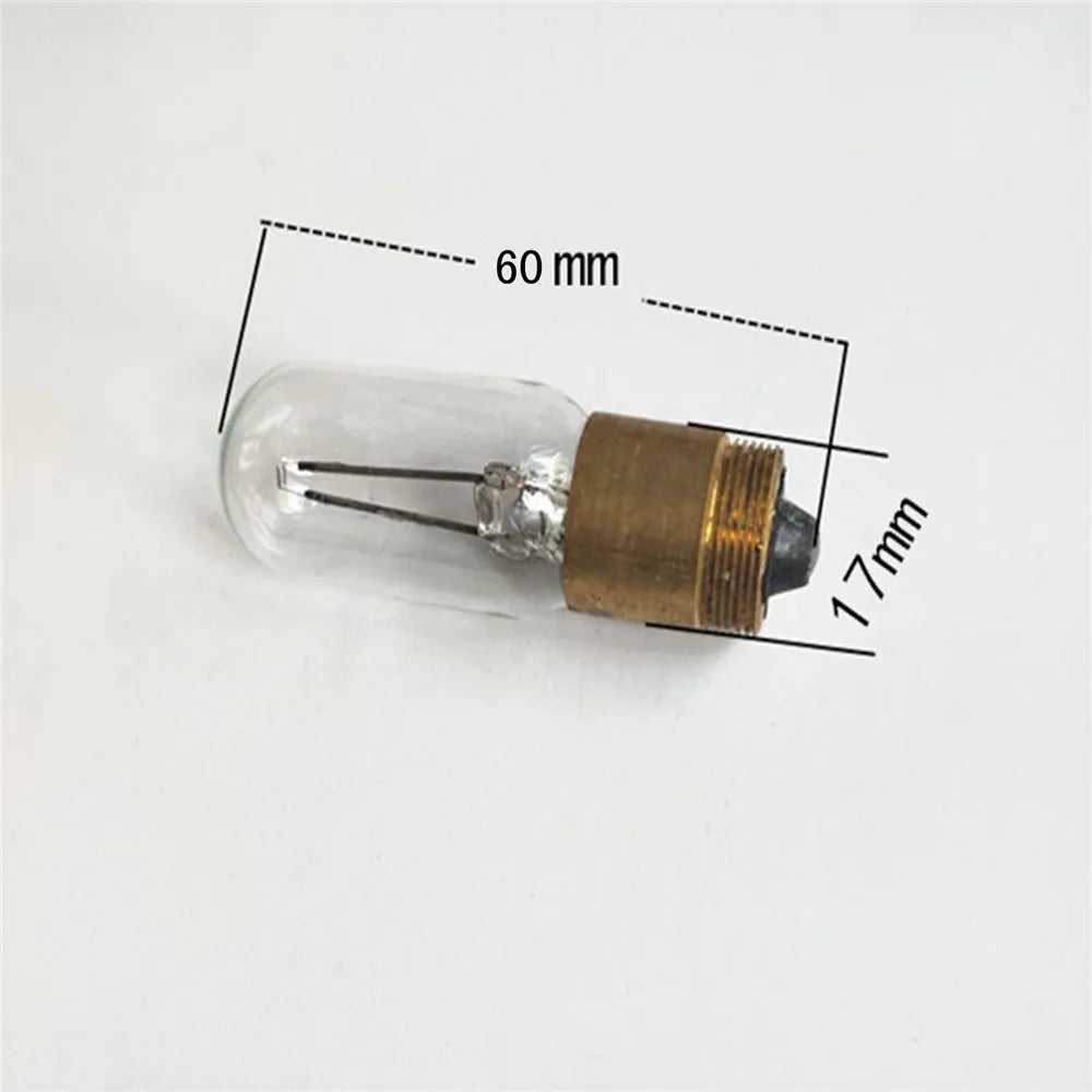 2pcs 6V 15W Bayonet Light Bulbs For Microscope Instrument Lamp Bulb Replacement Repair Parts