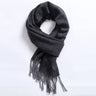 Cashmere Scarf Men Winter Strip Solid Plaid Wool Scarf Luxury Classical Warm  Cashmere Winter Scarves for Men Winter Accessories