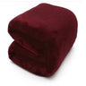 Soft Warm Coral Fleece Flannel Blankets For Beds Faux Fur Mink Throw Solid Color Sofa Cover Bedspread Winter Plaid Blankets
