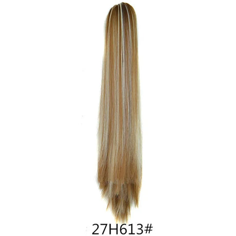 22inch Claw Clip On Ponytail Hair Extension Synthetic Ponytail Extension Hair For Women Pony Tail Hair Hairpiece