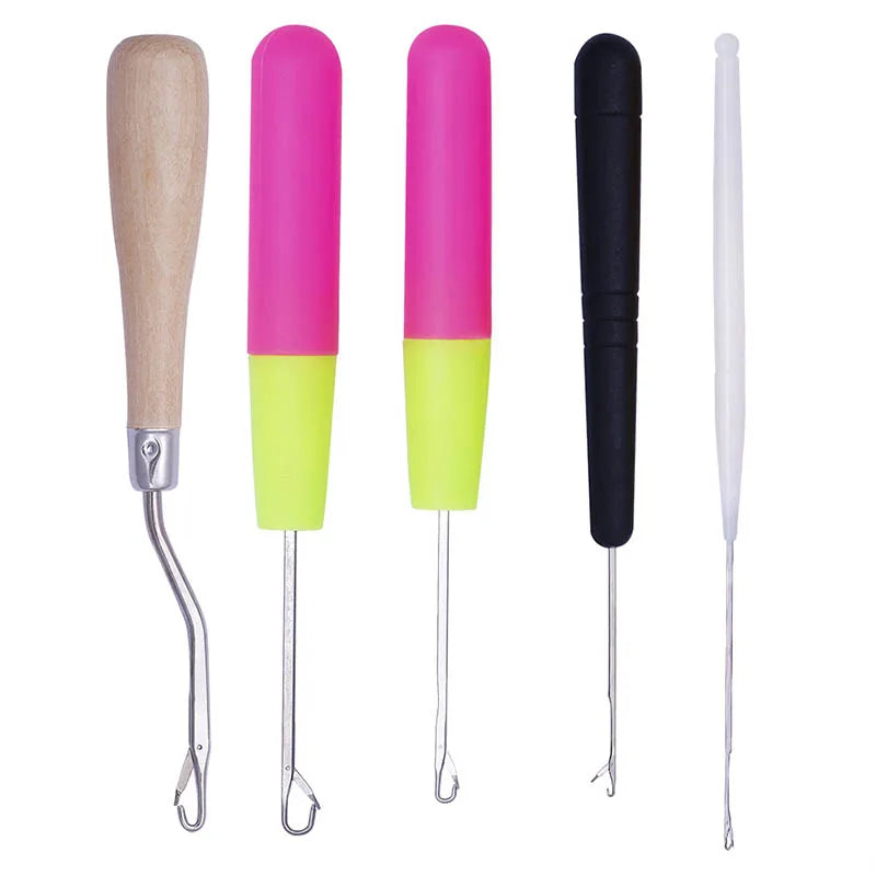 Sewing Tools repair sweater Sweater Wool Knitting Accessories Sewing Needles Aluminium Tongue 5Pcs /set Crochet Hooks