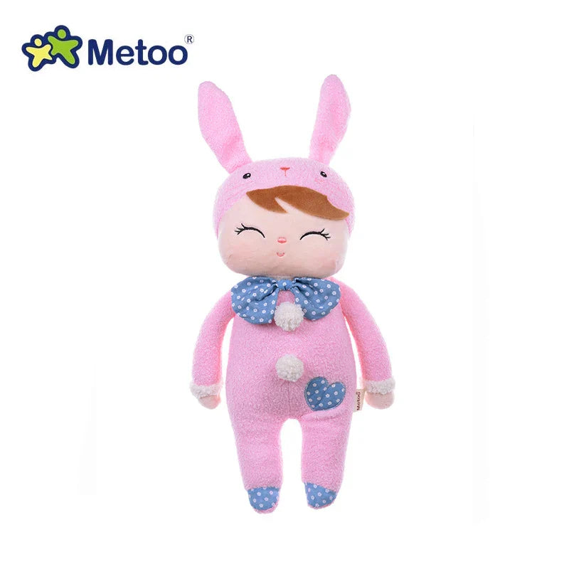 Metoo Doll Stuffed Toys Kawaii Mother and Kid 2 Piece Angela Plush Sleeping Toys For Girls Newborn Baby Christmas Birthday Gift