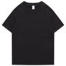 240g XS-4XL Men T-Shirts Male Summer Casual Tshirts Men Short Drop Shoulder Cotton Basic Plain Solid Tee Shirts Women Plus Size