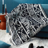 Bohemian Plaid Sofa Blanket Decorative Throw Blanket Knitted Sofa Towel Cover Nordic Travel Bedding Tapestry manta picnic