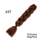 Mirra’s Mirror 24inch Synthetic Braiding Hair Extensions 10pcs Wholesale Colorful Braids Hair Jumbo Braid Hair Black Brown