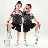 Children Sports Badminton sets short for kids , Men Women ping pong suits Table tennis clothes table tennis t Shirts