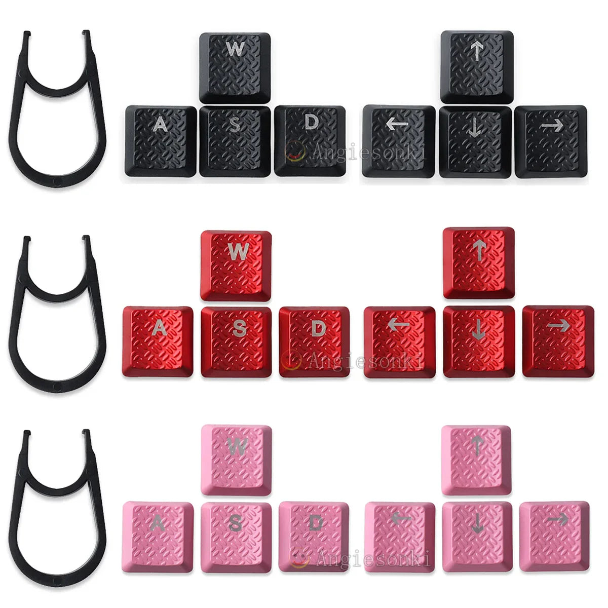 Texture key cap Replacement Logitech G813/G815/G913/G915 TKL RGB Mechanical keyboard 8 Keycaps