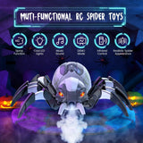 Simulation Electric Remote Control Spray Spider Light Music Animal Dancing Mechanical Dinosaur Children Wireless RC Pet Toy Gift