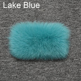 Winter Fashion Elastic Headband Fox Fur Headwear Racccoon Fur Women's Fluffy Real Fur Band S8300