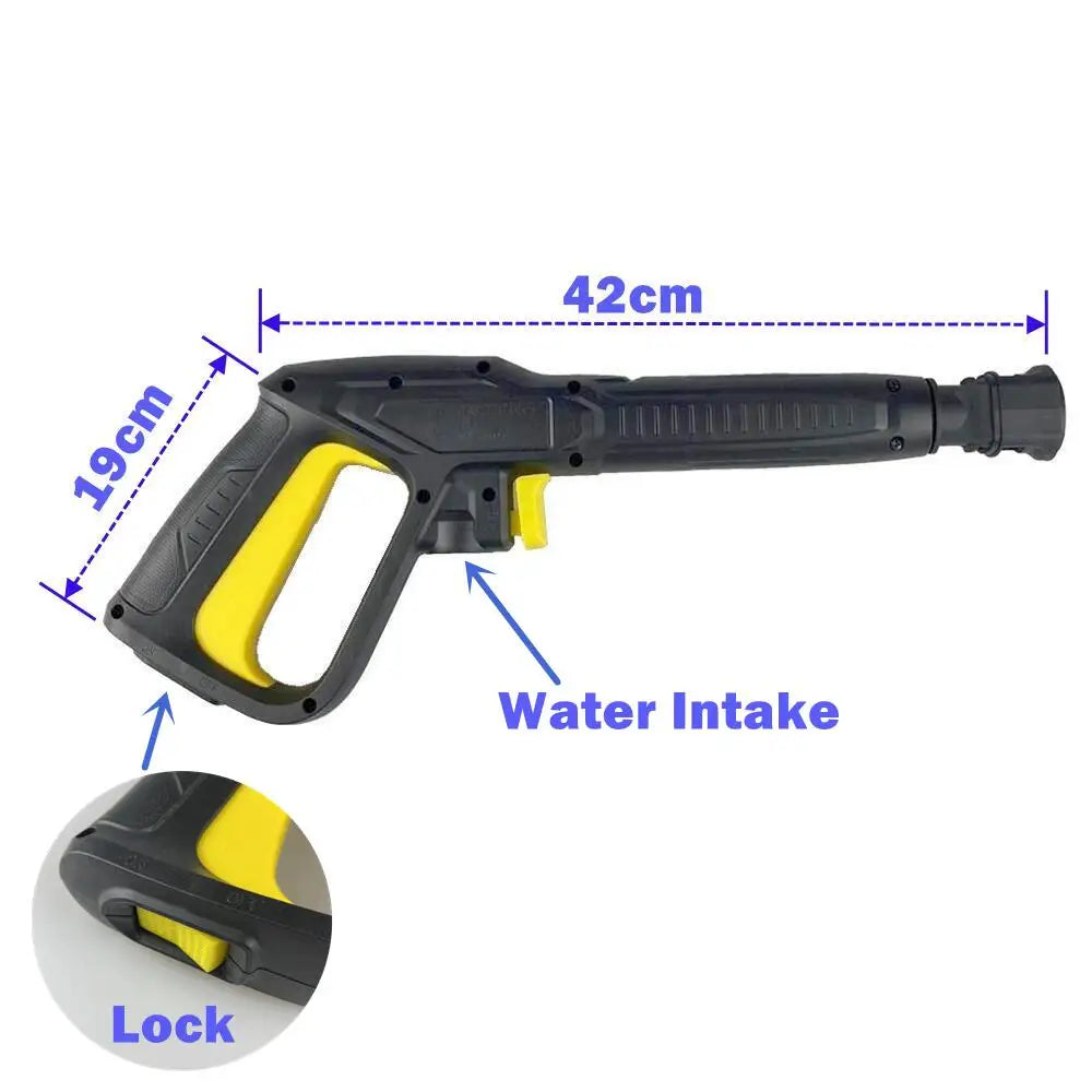 Car Wash Gun Replacement Pistol For Karcher K Series Pressure Washer With Jet And Turbo Spray Lance Wand Cleaning