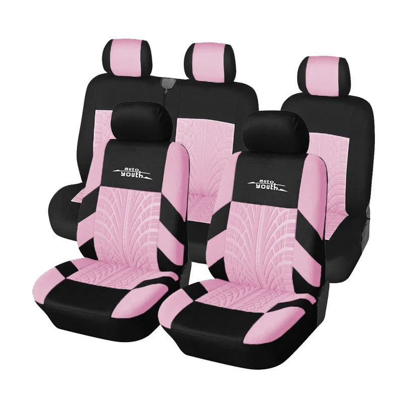 Universal Seats Covers High Quality Covers Car Interior Suitable for Two Rows of Seats (Double Front Seats and 2+1 Seats)