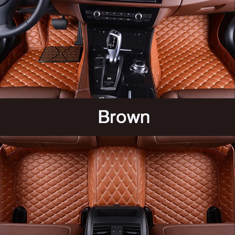 Fully Enclosed Waterproof Abrasion-Resistant Car Floor Mat For JAGUAR E-Pace F-Pace XE XF XFR XJ6 XJL XK XJ8 Car Accessories