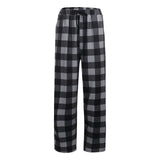 2020 New Men´s Casual Cotton Pajama Long Pant Soft Comfortable Loose Elastic Waistband Plaid Sleepwear Lounge Pants